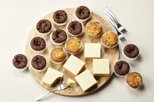 [9102250] Plateau bio* Brownies & Muffins