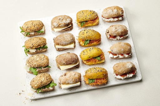 [9107091] Vegetarian Sandwiches Platter
